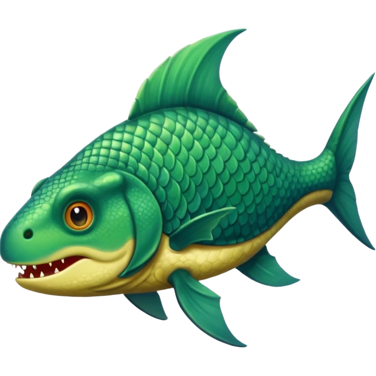 dinosaur fish emoji