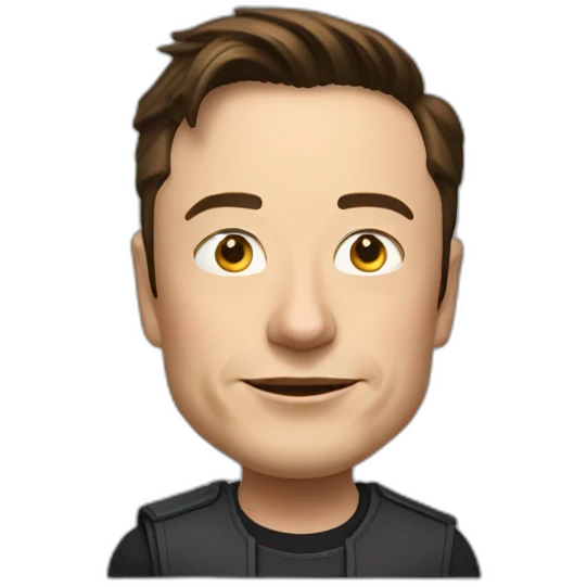 Elon musk calvitie emoji