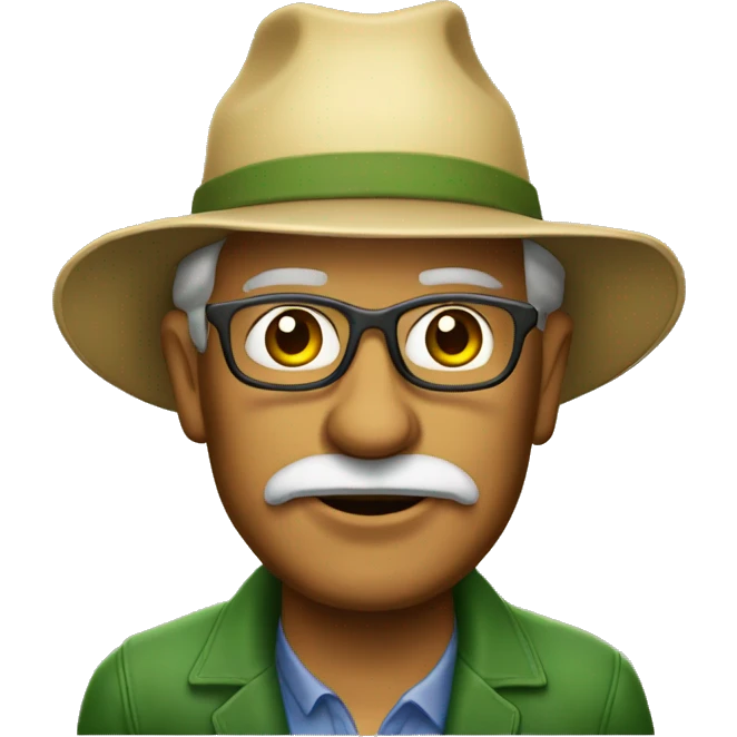 oldschool cannabis farmer emoji