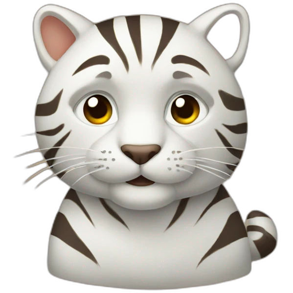 Chat tigré emoji
