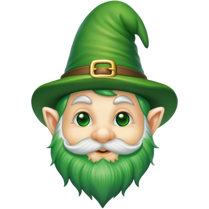 St Patrick’s day gnome emoji