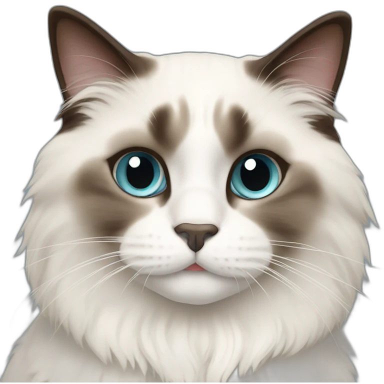 ragdoll cat emoji