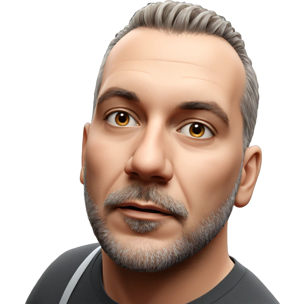 realistic male portrait with beard emoji