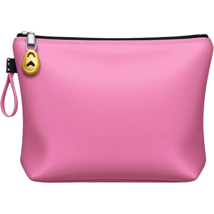 Necesserie de maquiagem rosinha emoji