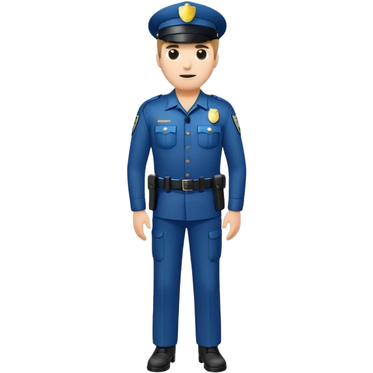 policeman full body emoji