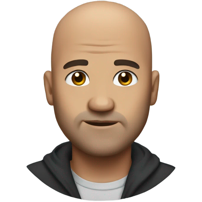 Big bald guy emoji