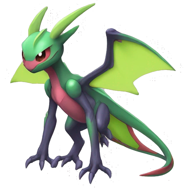  Genesect-Noibat-Flygon-Fakemon full body emoji