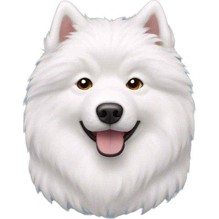 Two samoyed  emoji