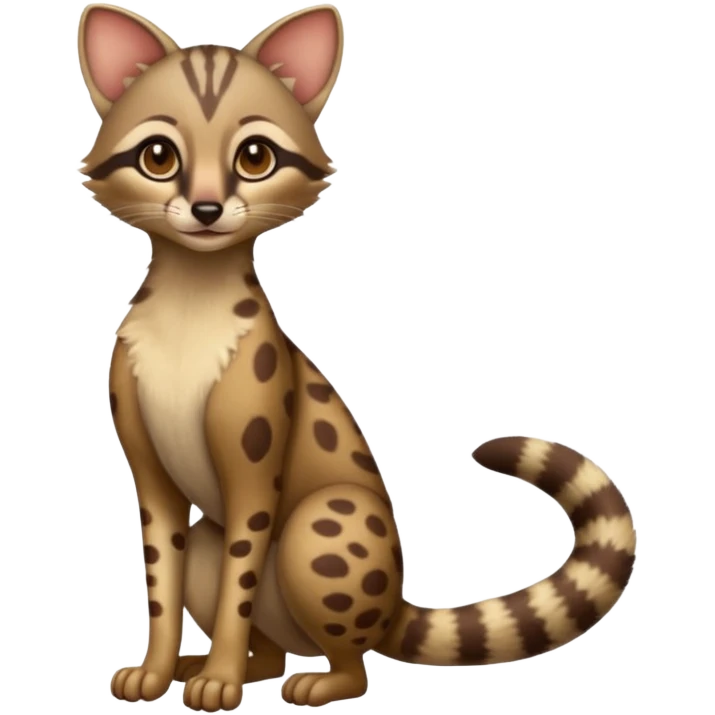 Genet, full body emoji