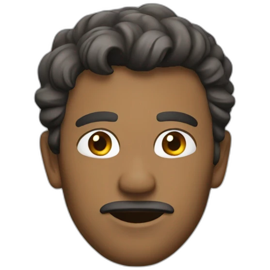 Homme qui fait caca emoji
