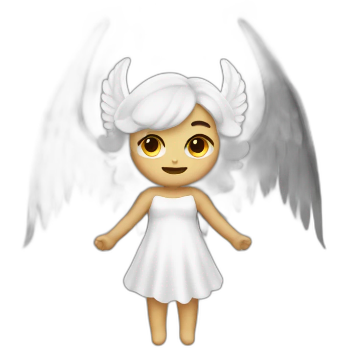 Angel and demon emoji