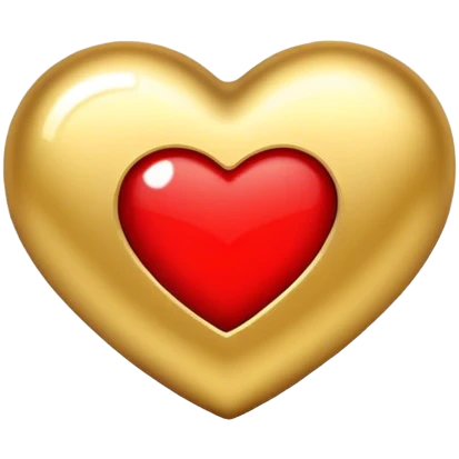 Cœur de luxe emoji