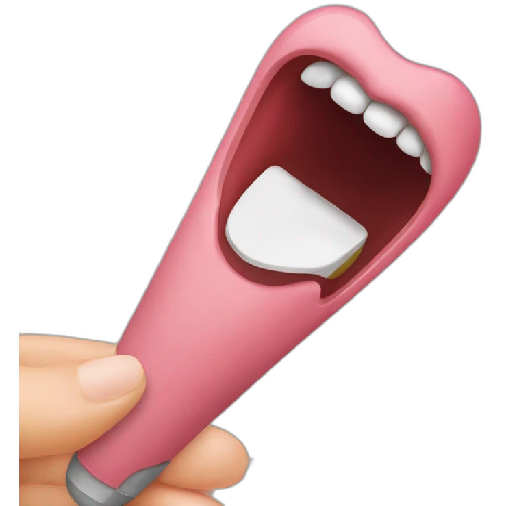 Tongue scraper  emoji