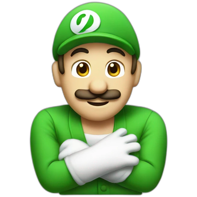 gay luigi emoji