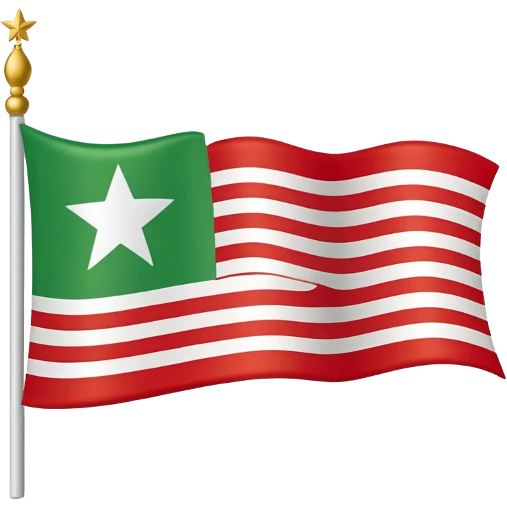 Tschetschenische Flagge  emoji