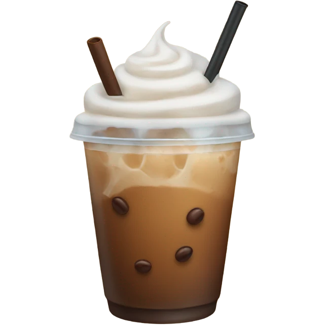 Iced coffee   emoji