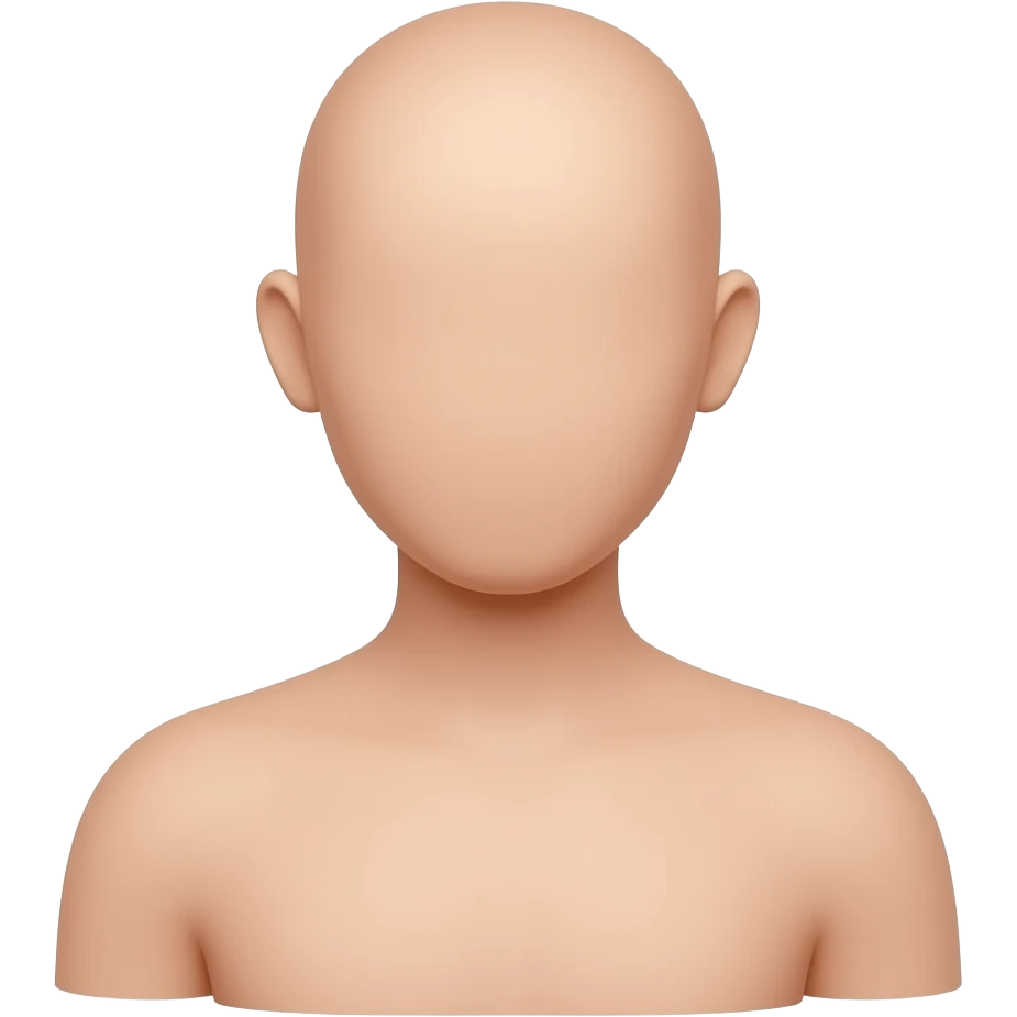 human silhouette with perfect posture, straight spine alignment, minimal emoji style, pastel neutral colors, clean and aesthetic emoji