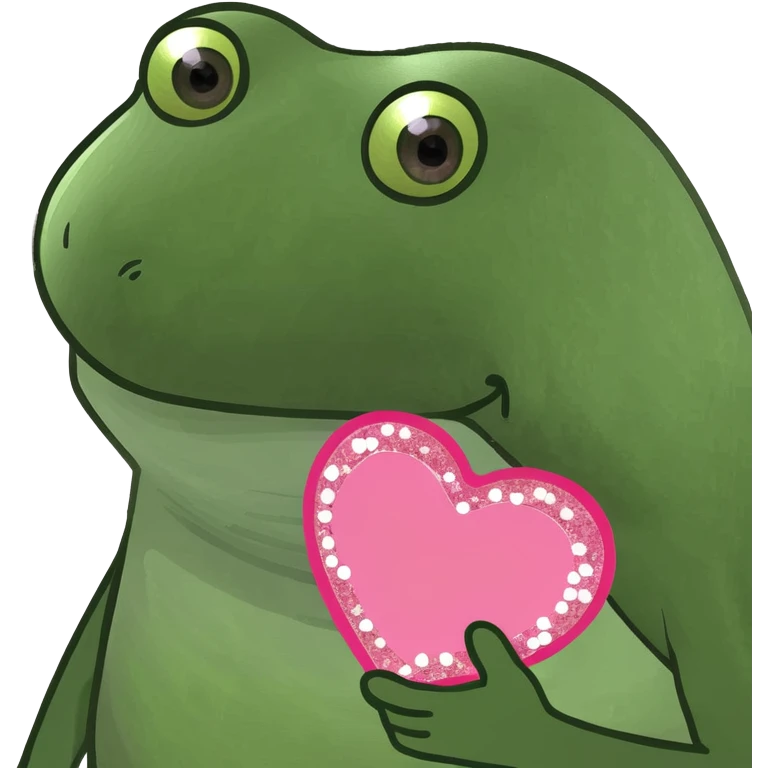 Pink sparkly heart emoji