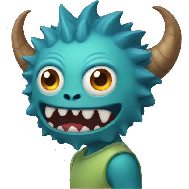 Monster emoji