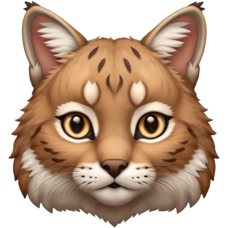 Cute bobcat emoji