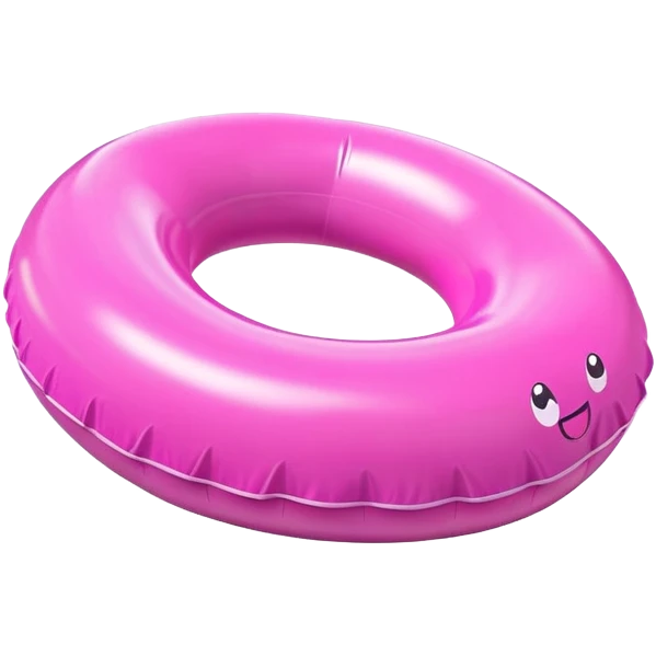 Pink pool Floaties emoji
