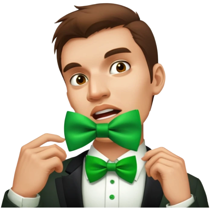 Stylish Leprechaun emoji