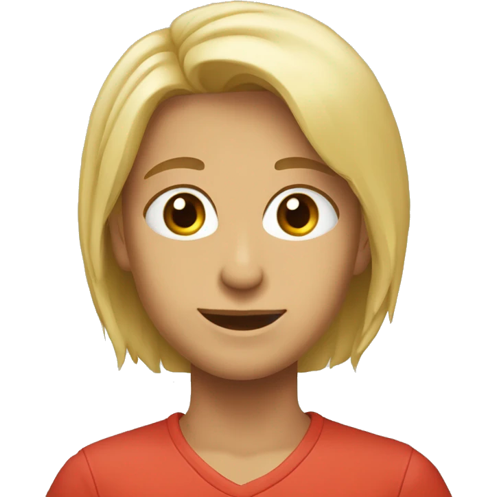 Брюнетка с стаканом Старбакс  emoji