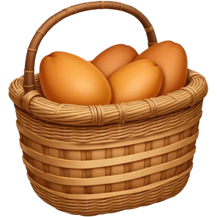 buttocks wicker basket emoji