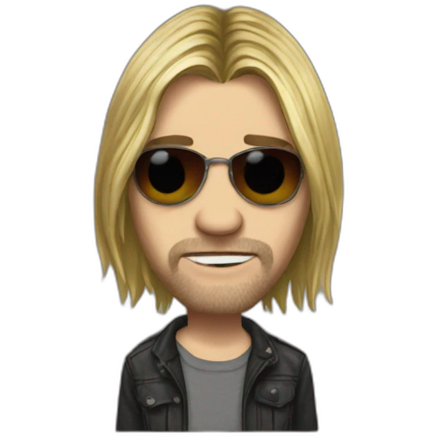 Kurt cobain emoji