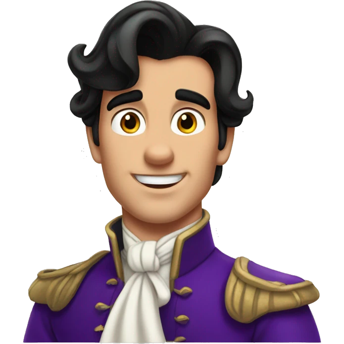 prince eric from the little mermaid emoji