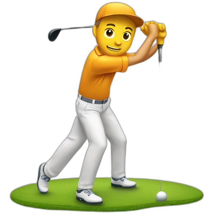 Swing de Golf emoji