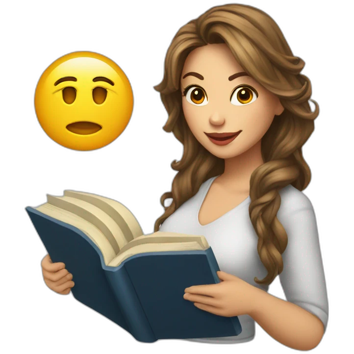 thalia-with-book emoji