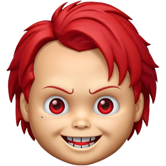 Un emojin de chuky emoji