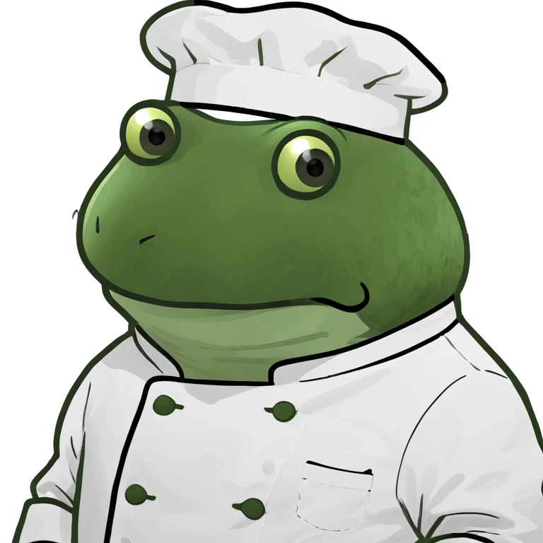 bufo in a chef coat emoji