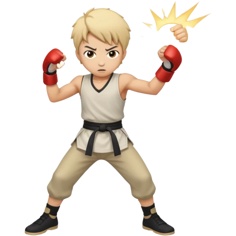 1 vs 100 fight anime Style boy emoji