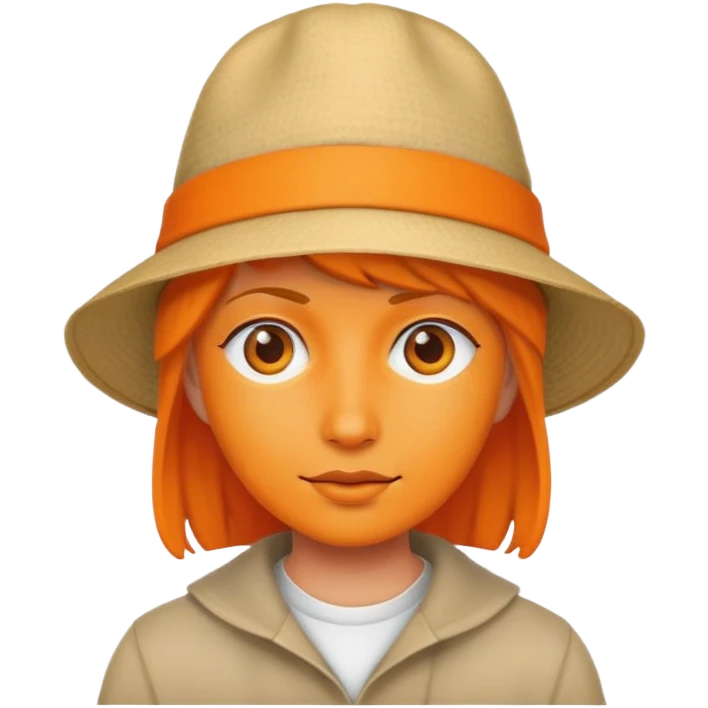 Orange trump  emoji
