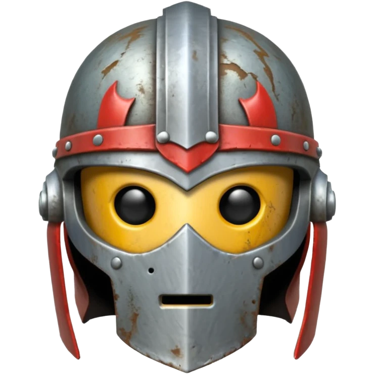 Mini warrior helmet emoji