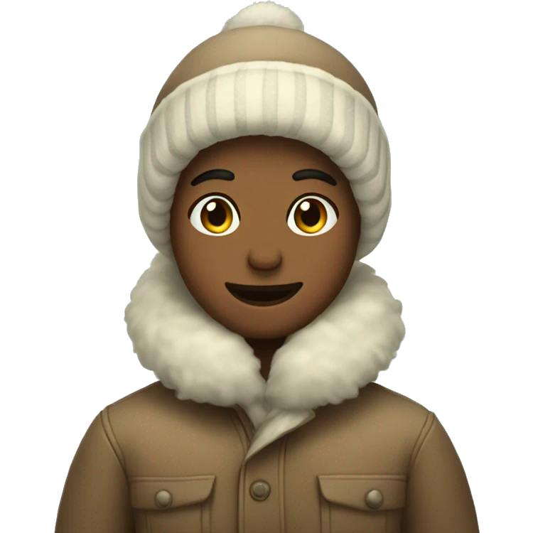 vintage winter cute emoji  emoji