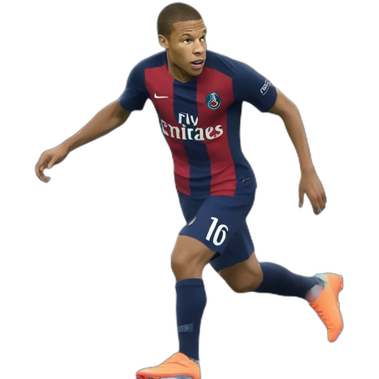 Kilian Mbappé emoji
