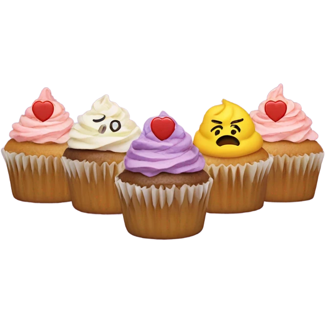 🧁🧁🧁🧁🧁😭😭😭😭 emoji