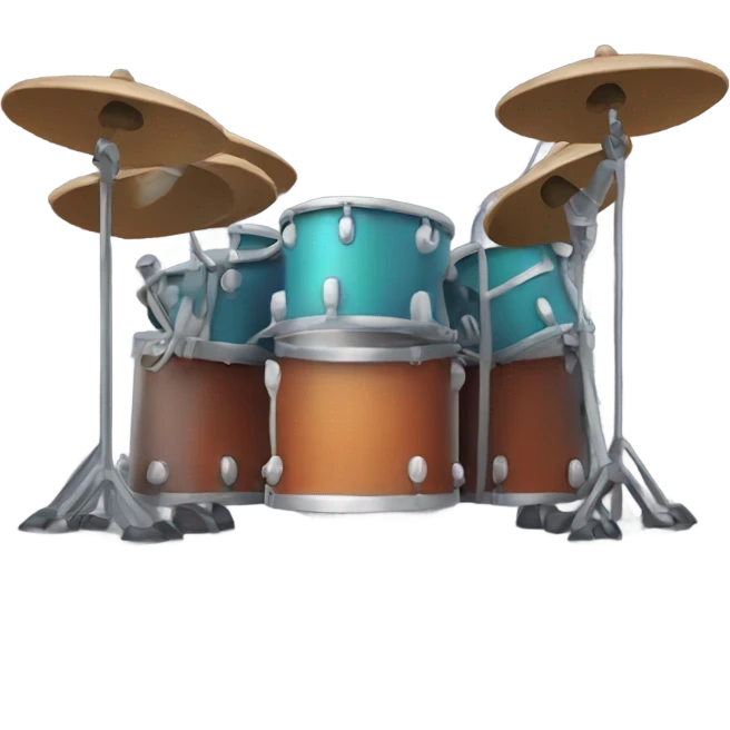 Among us Character playing drums emoji