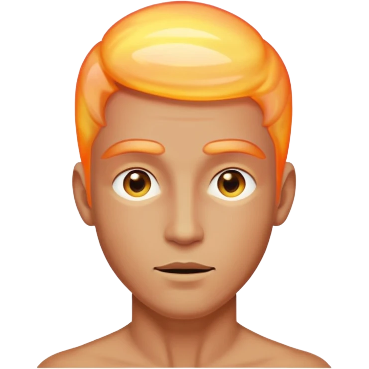 A man with aura emoji