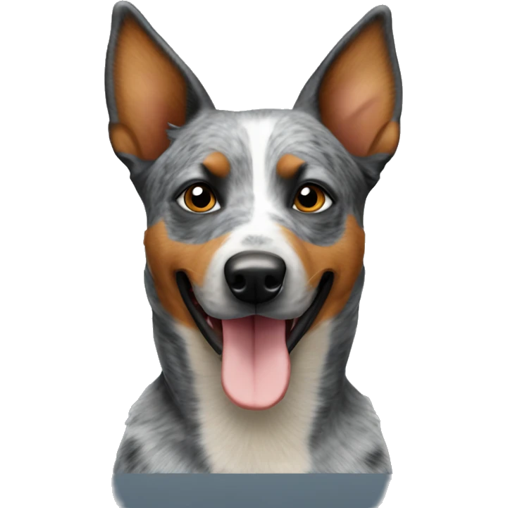 Australian cattle dog emoji
