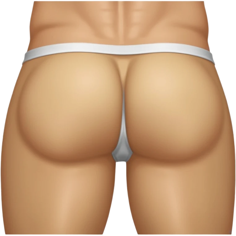 Blonde, white, Naked man, spreading butt cheeks, bent over, exposed ass hole, testicles, balls emoji