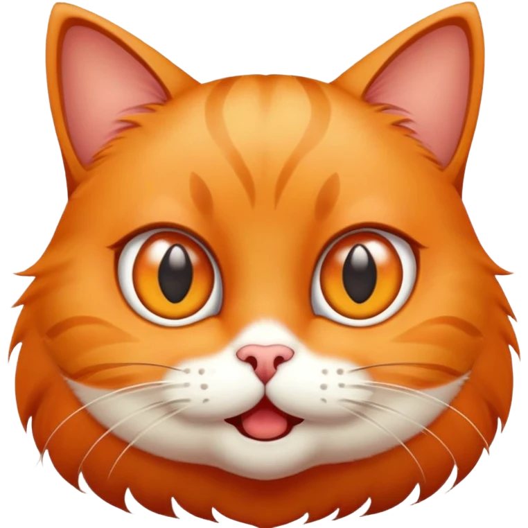 cat with a silly face emoji