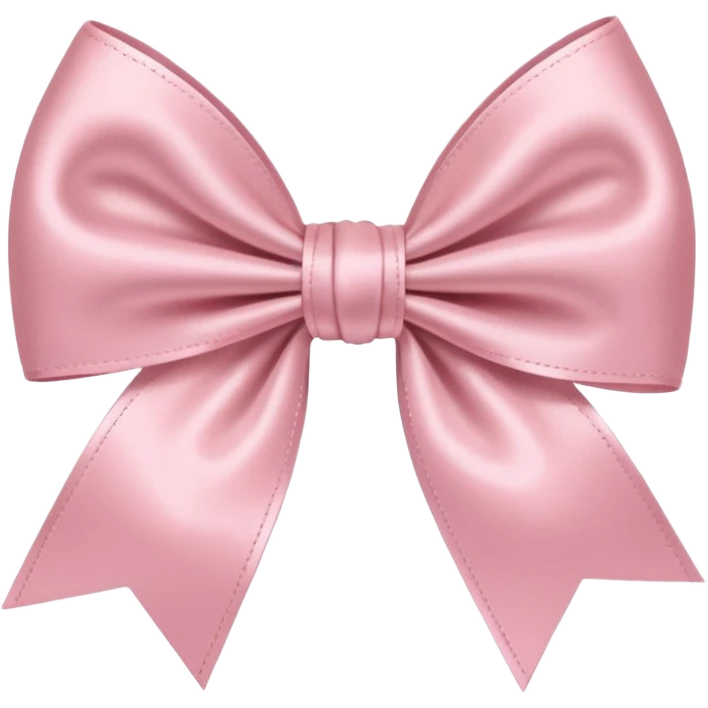 Light pink bow  emoji