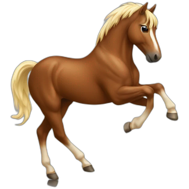 Dancing horse emoji