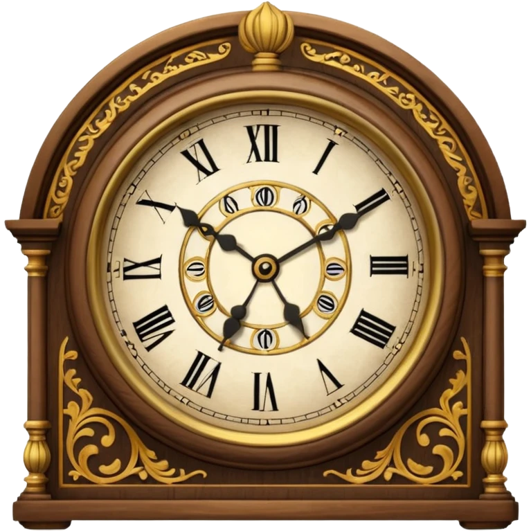12:00 on the clock old clock emoji
