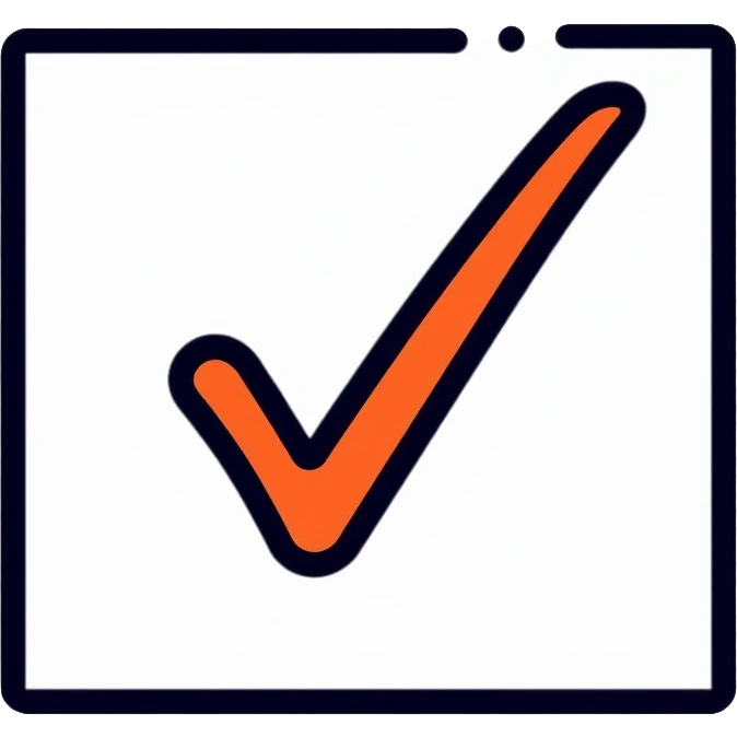 checkbox with check mark emoji