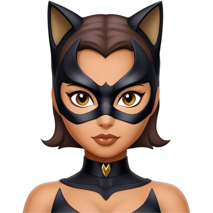 Cat woman emoji